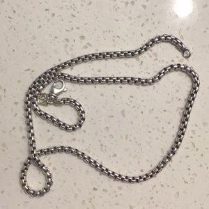 3.6 David Yurman Box chain 20in